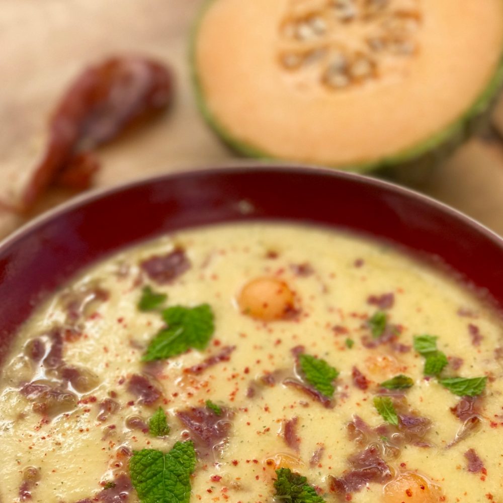 Ma recette du carpaccio de melon Laurent Mariotte