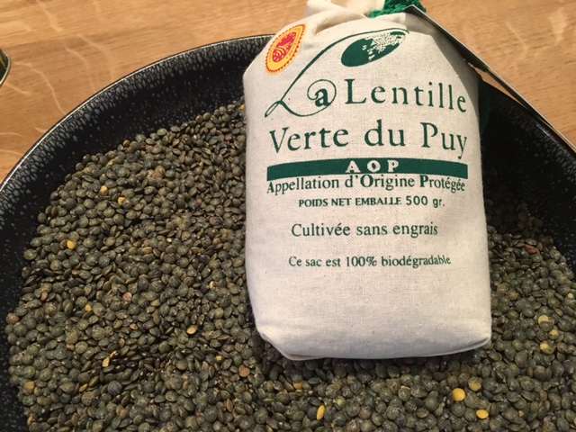 La lentille verte du Puy - Laurent Mariotte