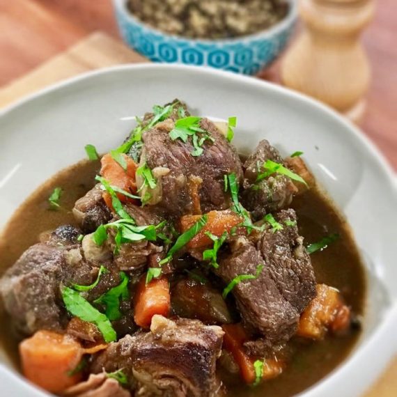 Ma recette de côtes de veau aux champignons et à la crème - Laurent
