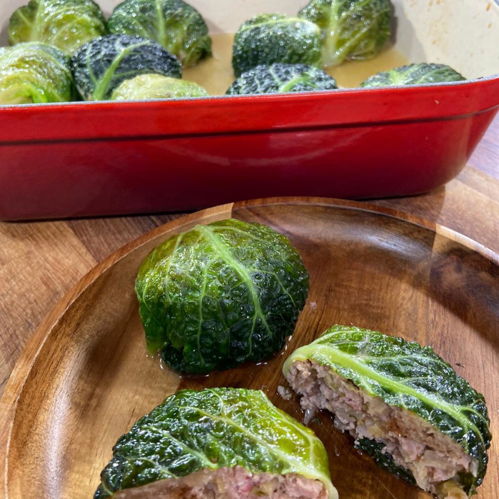 Bouillon de chou aux champignons Laurent Mariotte