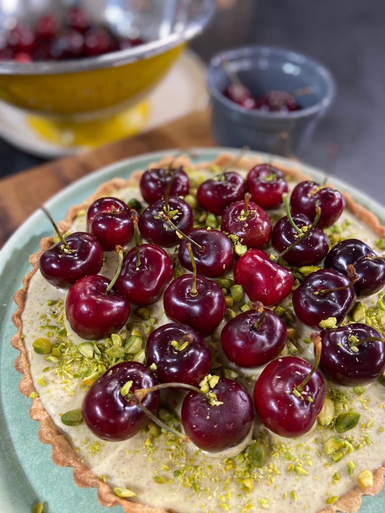 Ma Recette De Tarte Cerise Pistache Laurent Mariotte Ma Recette De Tarte Cerise Pistache Laurent Mariotte