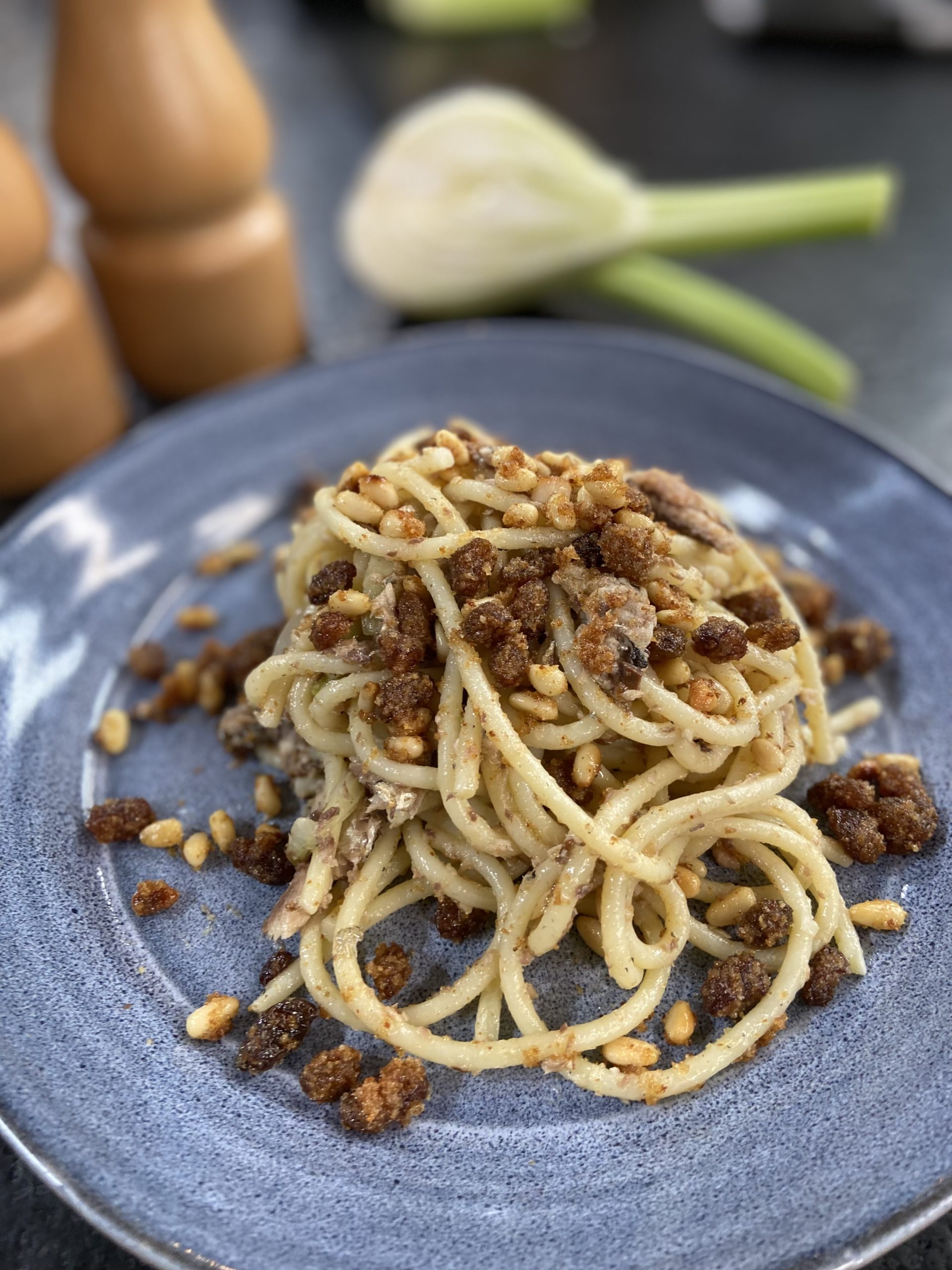 Huiles et Olives  Spaghettis aux légumes d'hiver - Huiles et Olives