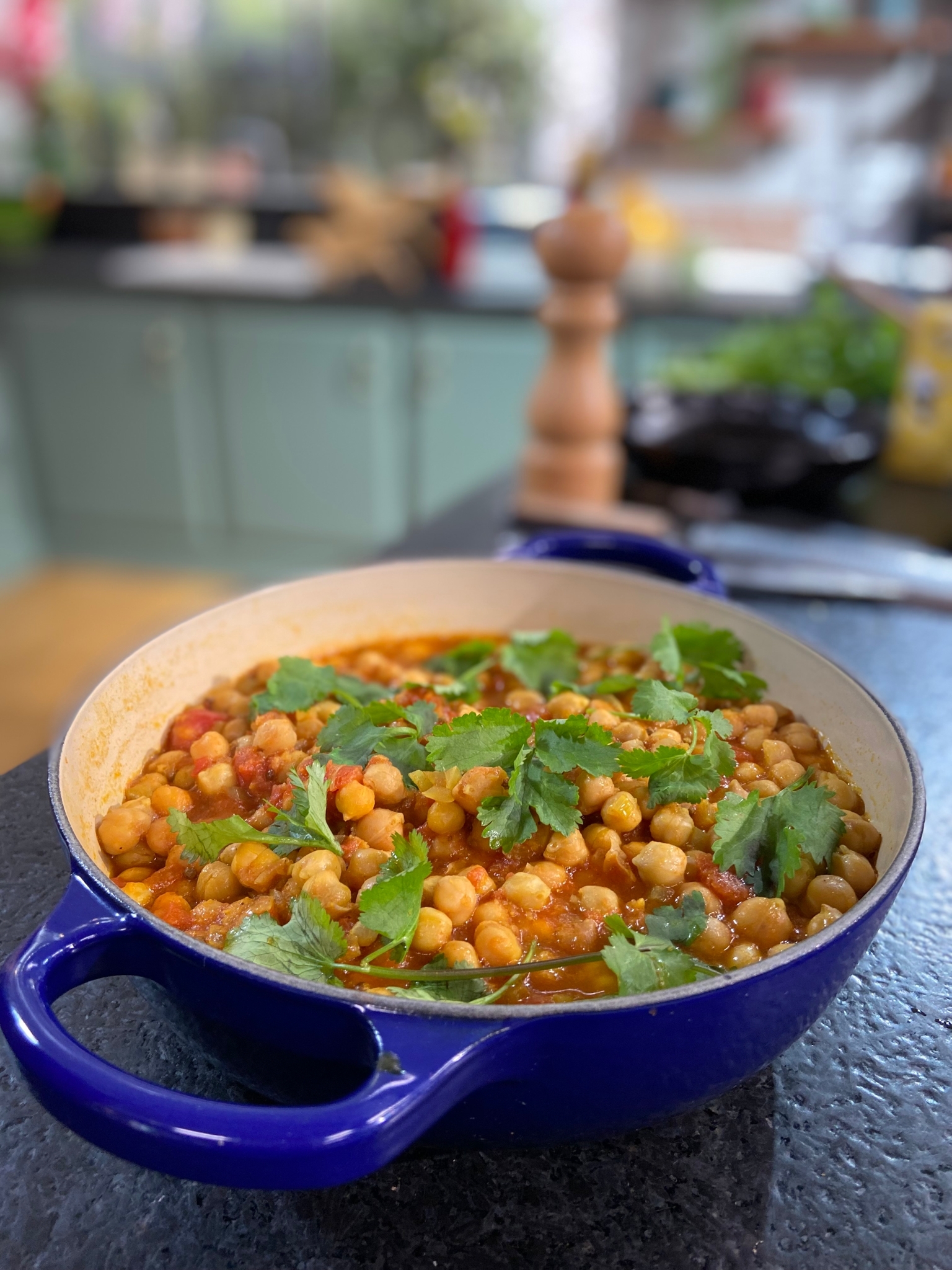 Ma recette de curry de pois chiche - Laurent Mariotte