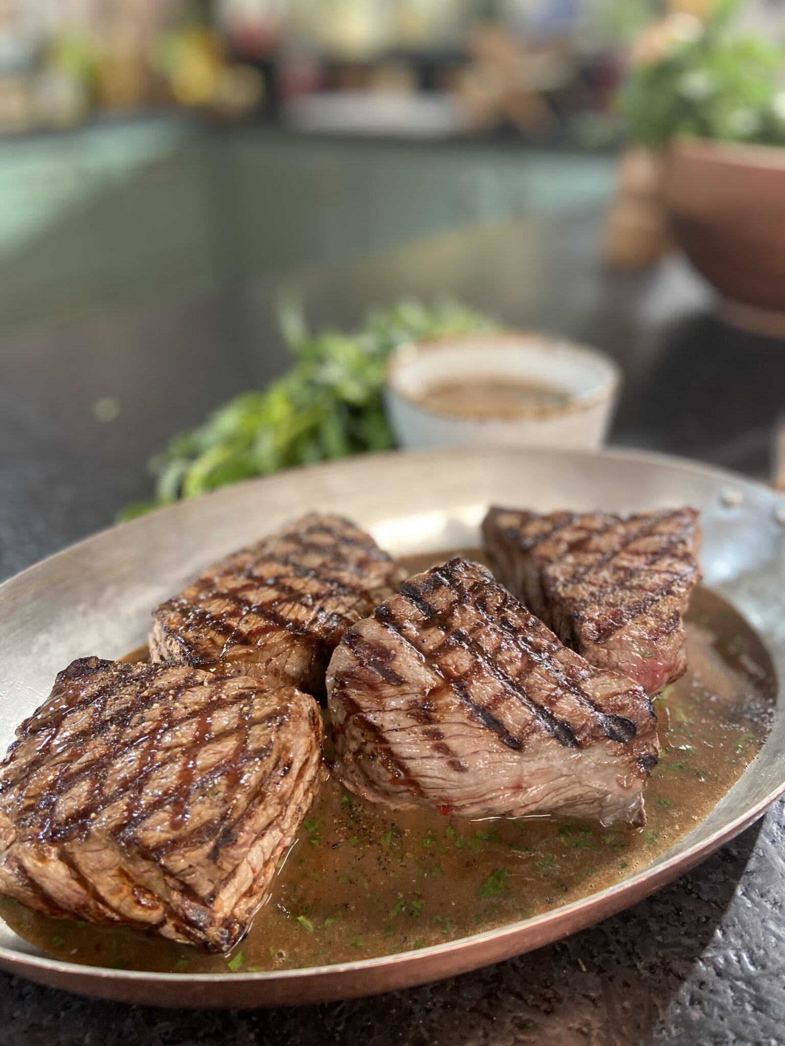 Ma recette de pavé de rumsteak, sauce Chateaubriand Laurent Mariotte