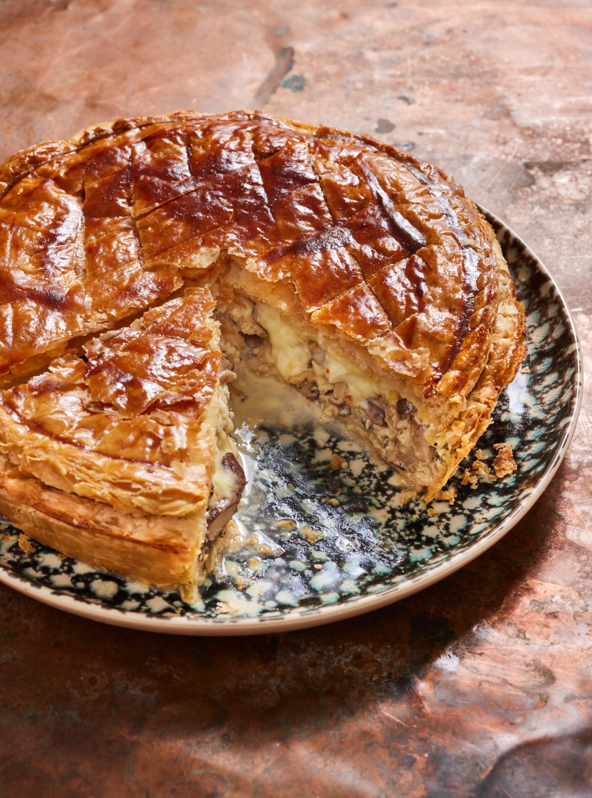 Ma recette de tourte aux champignons - Laurent Mariotte