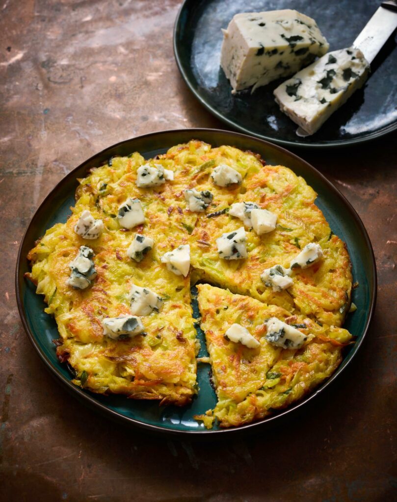 L’image actuelle n’a pas de texte alternatif. Le nom du fichier est : galette-de-panais-roquefort.jpeg